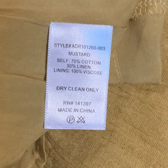 ASTR Butter Yellow M Astr Nordstrom dress Coquette Balletcore Scandi - Picture 5 of 9